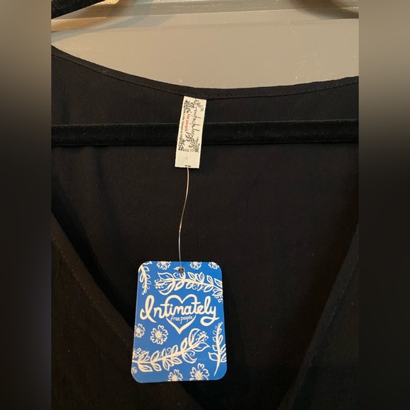 NWT Free People Intimately FP Cleo Bodysuit Black XS - Picture 8 of 10